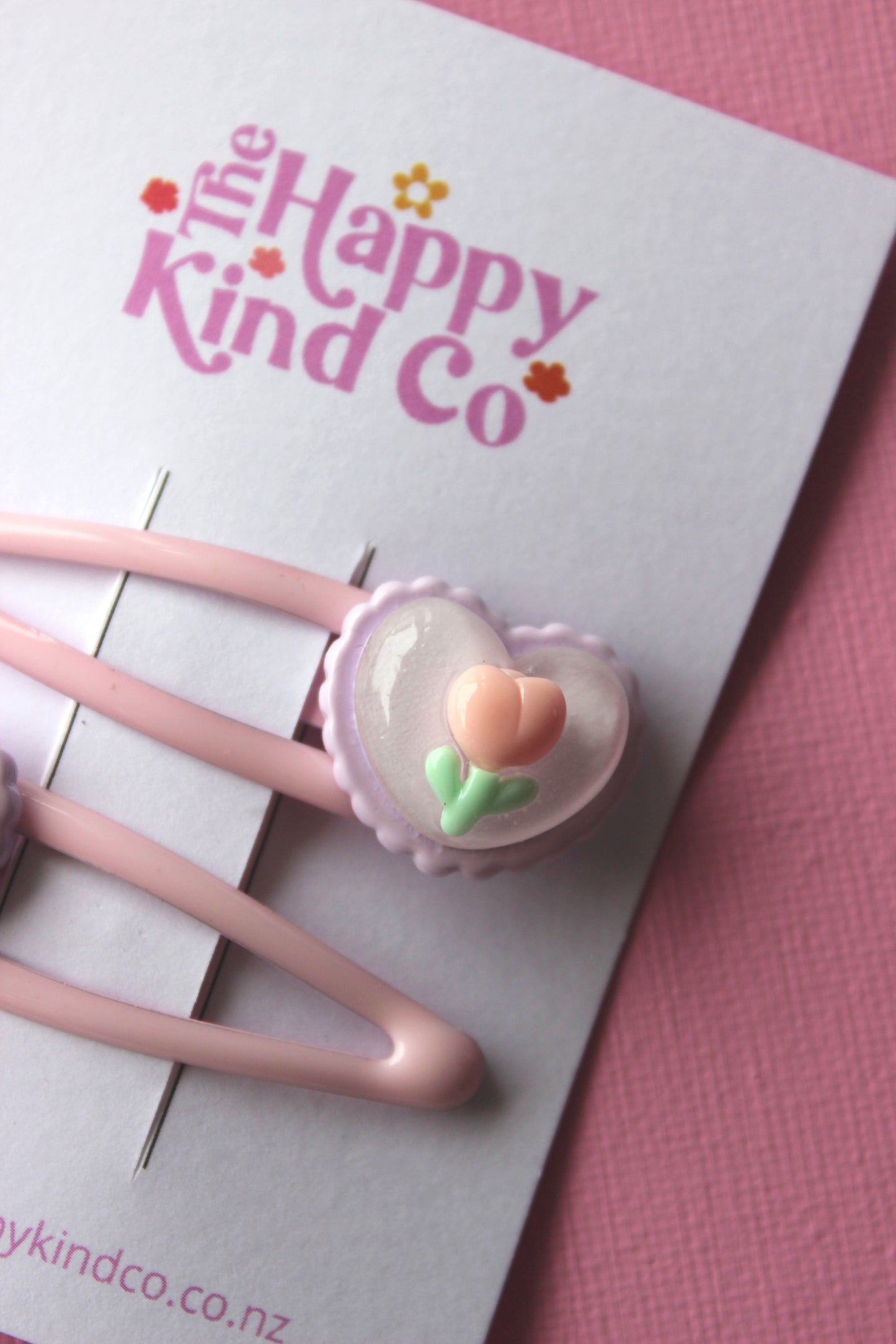 Jelly Cake Clips 2 Pack Pink