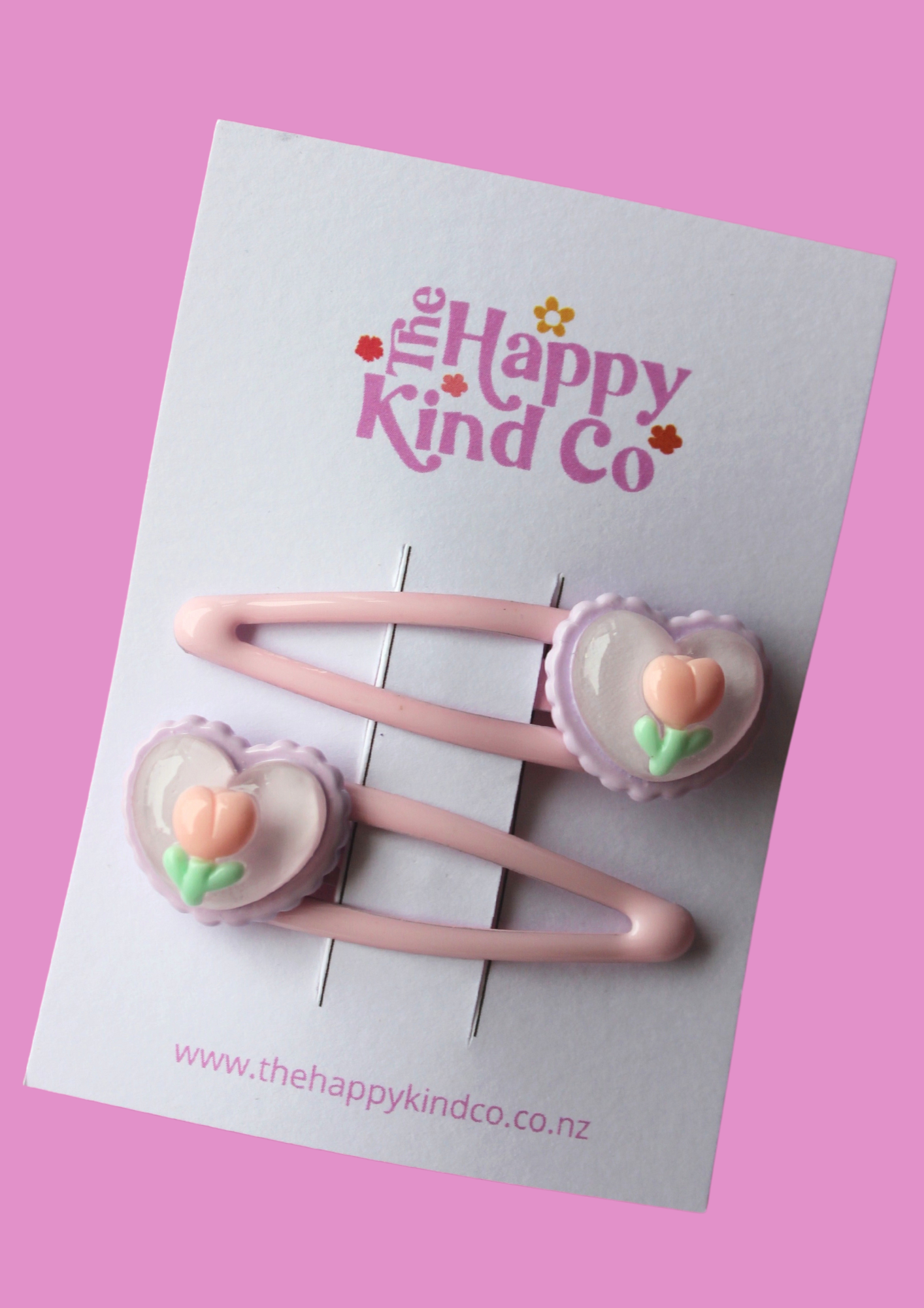 Jelly Cake Clips 2 Pack Pink