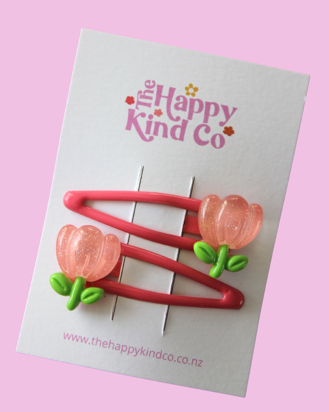 Vibrant Tulip Clips