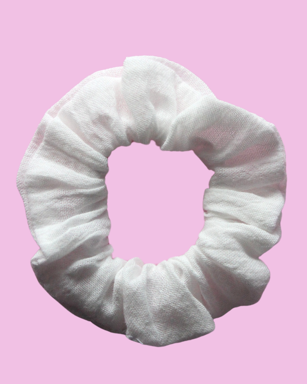 Milk Crepe Toddler Scrunchie