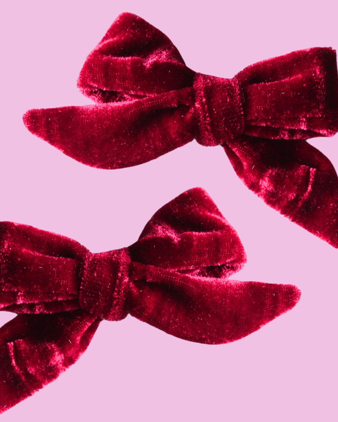 Crimson Velvet Victoria Bow