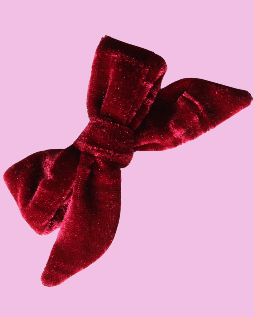 Crimson Velvet Victoria Bow