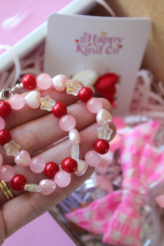 Candy Cane Star Bracelet