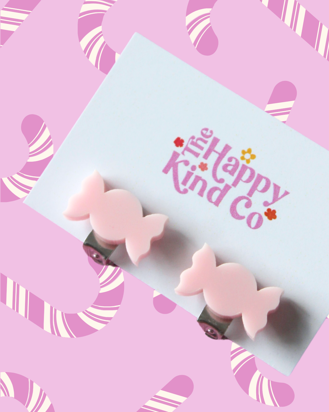 Candy Clip On Earrings