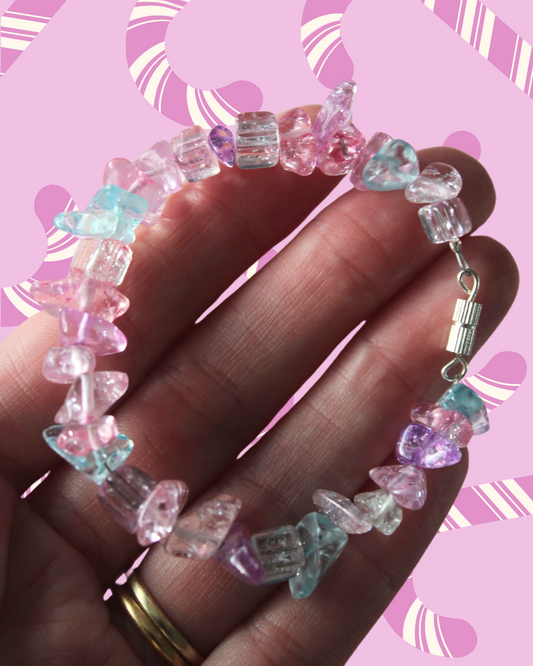 Candy Crystal Bracelet - Unicorn