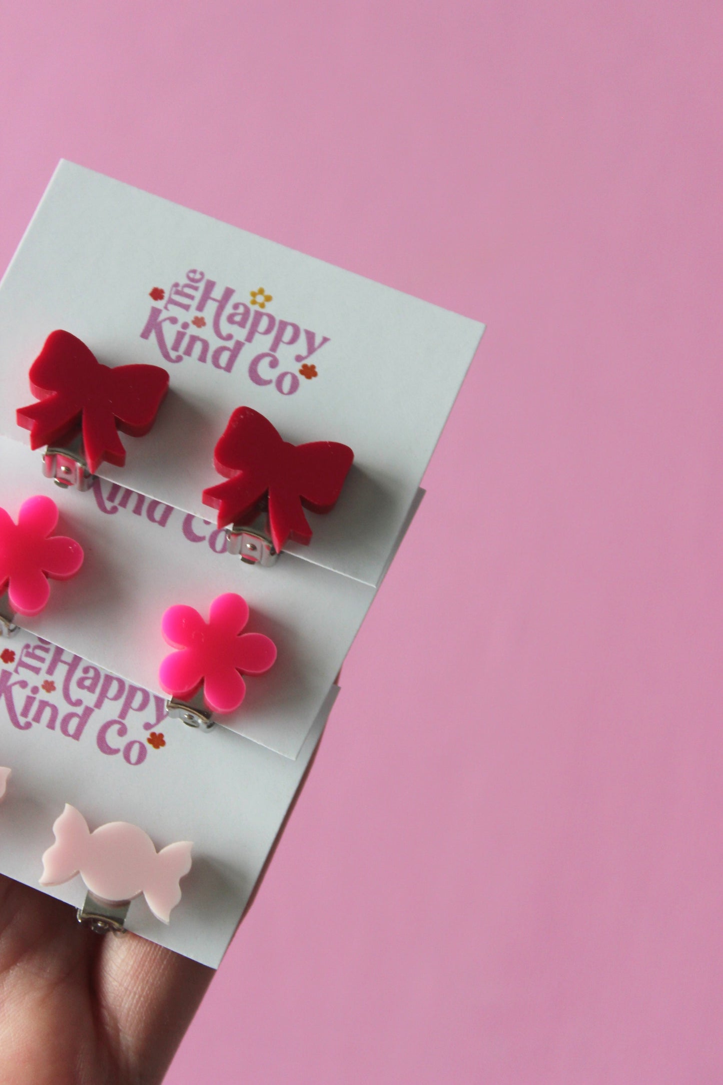 Candy Clip On Earrings